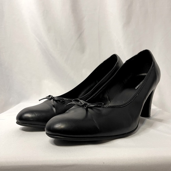 Predictions Tall Black Sturdy Heels - Picture 1 of 5